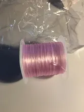 Cuerda elástica para cuentas de cristal de 1 mm, hilo fuerte para abalorios, rollo de 393 pulgadas para joyería, en varios colores