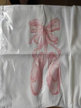 Pillowcase Cushion-Cover Shoes Decorative-Throw Square Ballet Print Home-Decor Cartoon-Style
