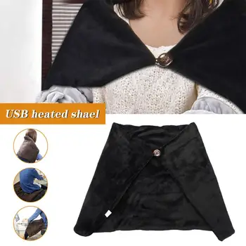 45x80cm USB Soft Heated Shawl Winter Electric Warming Neck Shoulder Heating Blanket Pad Car Home 5V 4W Winter Warm
45x80cm USB Soft Heated Shawl Winter Electric Warming Neck Shoulder Heating Blanket Pad Car Home 5V 4W Winter Warm