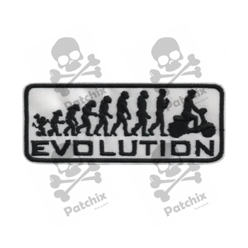 EVOLUTION embroidery Parche iron patch gestickter patch Toppa ricamata patch brode remendo embroidery Size: 10cm
EVOLUTION embroidery Parche iron patch gestickter patch Toppa ricamata patch brode remendo embroidery Size: 10cm