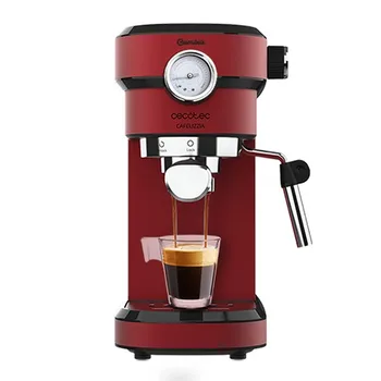 Express Manual Coffee Machine Cecotec Cafelizzia 790 Shiny Pro 1,2 L 20 bar 1350W Red 
Express Manual Coffee Machine Cecotec Cafelizzia 790 Shiny Pro 1,2 L 20 bar 1350W Red