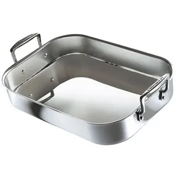 Le Creuset oven tray rectangular, stainless steel 3 layers, 35 cm cookware
Le Creuset oven tray rectangular, stainless steel 3 layers, 35 cm cookware
