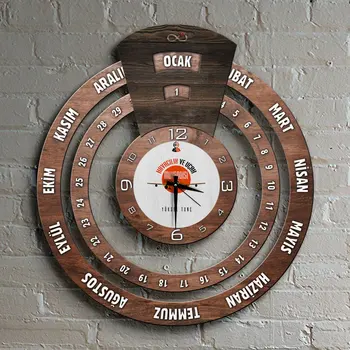 Personalized Professional Aviation and Aircraft Engineer Infinite Mayan Calendar Wooden Wall Clock
Personalized Professional Aviation and Aircraft Engineer Infinite Mayan Calendar Wooden Wall Clock