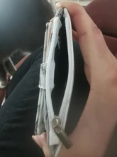 Tarjetero con textura de mármol, cartera pequeña de bolsillo para tarjetas de crédito, delgado y delgado, color blanco