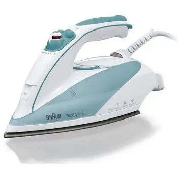 Steam Iron Braun TS 515 TexStyle 5 2000W
Steam Iron Braun TS 515 TexStyle 5 2000W