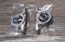 10 Uds. Diámetro de aleación de Zinc 8mm 10mm 12mm 17mm diámetro de rodamiento de bolas soporte montado en bloque de almohada KP08 KP000 KP001 kp003 kp005 kp006