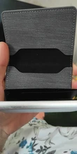 BISI GORO-cartera de mano antirrobo para hombre y mujer, billetera con bloqueo RFID, tarjetero, funda de identificación de Metal, para negocios, vaquera, Pop-up, 2021