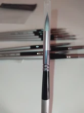 10 artista acuarela pinceles para pintar pincel acrílico plana y Punta Kit de pintura cepillo pluma pincel de Brochas pluma de dibujo de arte pintura de la mano