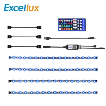 USB TV Backlight LED Strip Light RGBW RGBWW WITH IR Remote, Bluetooth Control Flexible RGB LED Strip IP20 / IP65 Waterproof
USB TV Backlight LED Strip Light RGBW RGBWW WITH IR Remote, Bluetooth Control Flexible RGB LED Strip IP20 / IP65 Waterproof
