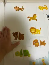 Tarjetas de puzles cognitivos para bebé, juguetes educativos, juego de relacionar, vehículo de dibujos animados, animales frutales, tarjetas didácticas en inglés para niños