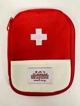 Portátil al aire libre estuche para botiquín de primeros auxilios, bolsa viaje, medicina, paquete Kit de emergencia de bolsas pequeñas de la medicina organizador divisor de almacenamiento