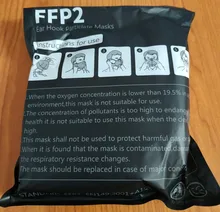 Mascarillas CE ffp2 de 6 capas, Máscara protectora de alta calidad para la boca, antipolvo, fpp2