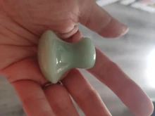 Rodillo masajeador de piedra de Jade, Cuarzo Rosa Natural, belleza Facial, masaje en forma de seta, cuidado del cuello, herramientas adelgazantes, belleza de la salud