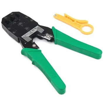 SANDA SD-1668 RJ45, Crimping Tool, Ethernet Cable, LAN Crimper Cutter, Modular Stripper Plier 8P RJ45 and 6P 8P RJ12 RJ11
SANDA SD-1668 RJ45, Crimping Tool, Ethernet Cable, LAN Crimper Cutter, Modular Stripper Plier 8P RJ45 and 6P 8P RJ12 RJ11
