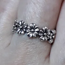 FDLK-anillo exquisito de margaritas de carburo sólido, anillo Floral para aniversario, regalo de cumpleaños, sortija de boda de compromiso para mujer, joyería de flores, tamaño 5-12