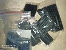 Manguito termorretráctil negro, Kit surtido de tubos de conexión eléctrica, envoltura de Cable eléctrico, 127 Uds.