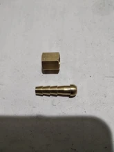 Coupler-Connector-Adapter Hose Pipe-Fitting Female Thread Brass Metric 10mm 8mm 6mm M12