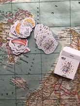 Mohamm mes liebre lindo hojas para diario Mini pequeña bala decoración Kawaii pegatinas Scrapbooking agenda de papelería