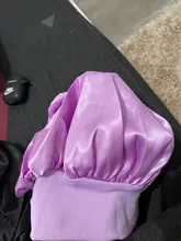 Gorro de descanso de satén para mujer, gorro de dormir liso, para el cuidado del cabello, Unisex