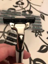 Máquina de afeitar de 2 capas para hombre, afeitadora de seguridad Manual, cuidado facial, afeitadora de barba, 1/30 Uds.