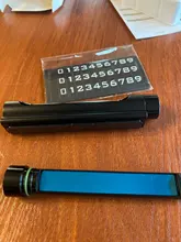 Baseus Car Temporary Parking Card For Car Luminous Dual Phone Number Card Plate Car Park