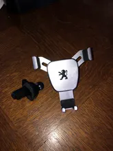 Universal soporte para móvil de coche soporte para aire acondicionado No magnético soporte para teléfono celular para Peugeot 206, 207, 307, 3008, 2008, 308, 408