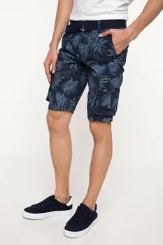 DeFacto Man Summer Loose Casual Shorts Men Dark Color Leaf Prints Shorts Male Pocket Decors Bermuda Shorts-J0013AZ18SM
DeFacto Man Summer Loose Casual Shorts Men Dark Color Leaf Prints Shorts Male Pocket Decors Bermuda Shorts-J0013AZ18SM