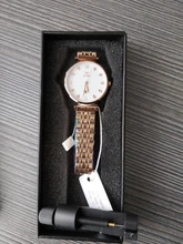 OLEVS-relojes de lujo para mujer, de cuarzo, informal, a la moda, resistente al agua, de acero inoxidable, oro rosa, femenino