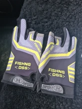 Guantes de pesca con corte de tres dedos para hombre, herramienta antideslizante, guantes para pesca al aire libre, guante de elasticidad, accesorios de pesca, buscador de peces