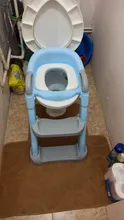 Plegable bebé niño niños olla de portátil de los niños baño urinario para niños con paso escalera taburete orinal bebé asiento de entrenamiento para el baño