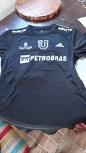 20-21 Camiseta de U de Chile homenaje al Tanque Campos Universidad de Chile tercera jerseys negro personalizar Montillo