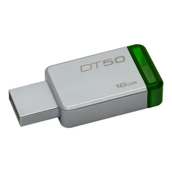 USB Flashlight memory Pen Drive Kingston DataTraveler 50 16 GB, 16 GB, USB Type TO, 3.2 Gen 1 (3.1 Gen 1), Without lid, Green,
USB Flashlight memory Pen Drive Kingston DataTraveler 50 16 GB, 16 GB, USB Type TO, 3.2 Gen 1 (3.1 Gen 1), Without lid, Green,