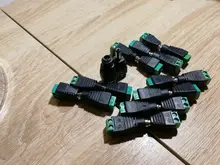 DC Connector Adapter-Plug Led-Strip-Light Power-Jack Female for 5050/5730 5pcs