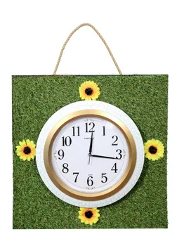 Time Gold Rope Grassy Wall Clock
Time Gold Rope Grassy Wall Clock