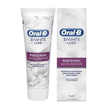 Whitening Accelerator 3d White Luxe Oral-B (75 ml)
Whitening Accelerator 3d White Luxe Oral-B (75 ml)