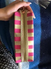 Láser a prueba de Bolsas de cosméticos mujeres Neceser, bolso de la bolsa de PVC de lavado de viaje bolsa organizador caso Mujer Bolsas