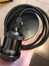 Fitting Bulb Socket Socket-Pendant-Lights Screw-Base Retro-Lamp-Holder Aluminum-Light