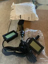 Alta Precisión Digital termómetro higrómetro medidor de reptil, tortuga terrario accesorios para tanque de acuario de temperatura y humedad