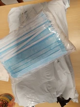 Mascarilla médica desechable, mascarilla quirúrgica de 3 capas, anticontaminación, con sujeción para las orejas, mascarilla sanitaria transpirable