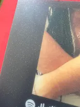 Tablero acrílico personalizado con Base de soporte, código de Spotify personalizado, placa de álbum de fotos de aniversario, fotos personales/Álbum de regalo