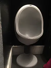 Inodoro portátil entrenamiento para bebés urinario para niño de pie, colgante Base ajustable altura separación ranura fácil de limpiar a prueba de fugas