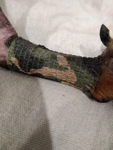 Vendaje de camuflaje de perro mascota multiusos, vendaje elástico autoadhesivo, suministros médicos para mascotas, vendaje de fijación de vendaje para heridas