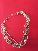 Tobillera con lentejuelas de cristal bohemio para mujer, pulsera de tobillo hecha a mano, cadena de pie para playa, joyería para pies descalzos