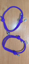 Pulsera de pareja con imán para hombre y mujer, 2 uds., personalidad creativa, amuleto, chica, joyería, regalo para enamorados