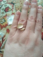 Simple anillos abiertos para las mujeres de Color oro de moda coreano femenino callejero anillos de boda ajustable dedo nudillo de la joyería regalos