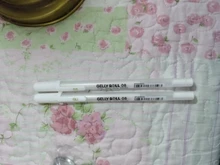 Sakura Gelly Roll Pen Liner, oro plata subrayador básico Color blanco, 05 Fine 08 Medium 10 Bold Drawing Paint Marker Art A6499