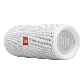

Bluetooth speaker jbl flip 5 white - 20w rms bt4.2 - ipx7 resist. Water-bat. 4800mah - autopower off