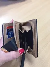 Monedero de piel con cremallera para mujer, cartera femenina pequeña de marca de lujo con hojas huecas para tarjetas de crédito, 2020