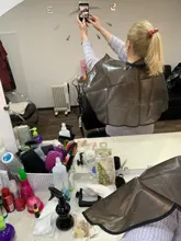 CAPA para Barbero impermeable, tinte para el cabello, tinte para el pelo, permanente, para hornear, Herramienta #85790