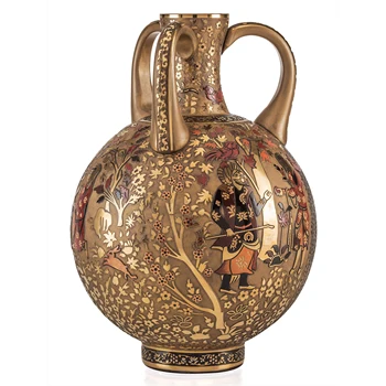 Handmade Glass Ottoman Seyran Special Design Vase Jug Gilt Gold Bronze Topkapi Palace Miniature Limited Edition
Handmade Glass Ottoman Seyran Special Design Vase Jug Gilt Gold Bronze Topkapi Palace Miniature Limited Edition